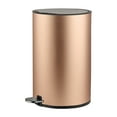 thumbnail image 1 of Unatoiry Silent Opening And Closing Trash Can Wide Application Stainless Steel Trash Can For Kitchen Garbage Bin Recycle Bin champaign gold, 1 of 6