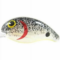 Bandit Series 100 Fishing Lure Hard Bait Crankbait Pearl Splatter Back 2 in 1/4 oz