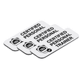 thumbnail image 2 of Signs ByLITA Certified Personal Trainer 1 x 3" Name Tag/Badge, White, (3 Pack), 2 of 4