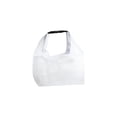 thumbnail image 2 of Sac Fourre-Tout de Natation en Maille Imperméable avec Poignée, Matériau en Maille Résistant à l'Eau pour la Plage, la Piscine et les Activités de Plein Air, Rangement Transparent, Gris et Blanc, 2 of 6