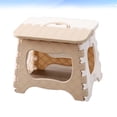 thumbnail image 4 of SHISUYAN 1Pcs Small Stools to Sit On White Rectangular for Bathroom Easy to Clean 9.4x9.1x7.5in, 4 of 8