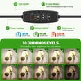 thumbnail image 3 of GPED Plant Grow Light, LED Growing Light for Indoor Plants, Full Spectrum Desk Growth Lamp w/ Automatic Timer(3/9/12Hrs) & Height Adjustable, 10 Dimmable Brightness for Small Plants, 2 Packs, Black, 3 of 8