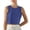 Navy, variant on JULMCOMO Tank Tops for Women Crew Neck Workout Athletic Summer Cropped Tank Tops Sleeveless Breathable Gym Yoga Shirts Red One Size