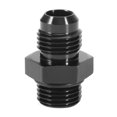 thumbnail image 3 of Sistema de conector adaptador de rosca externa AN6 con junta tórica ORB-6 universal negro para coche, 3 of 9