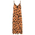 thumbnail image 4 of Leopard Print Pattern Sleeveless Dress for Women Clothing Female Women's Summer Skirt, 4 of 7