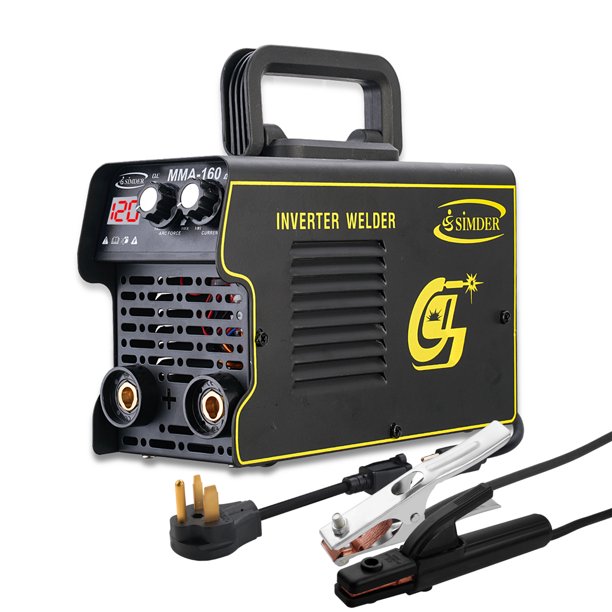 S SIMDER 110/220V Stick Welder,160A ARC Welder Machine IGBT Digital
