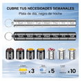 thumbnail image 5 of "Pastillero Semanal Y Diario Portátil Hermético Belug Color Negro ", 5 of 5