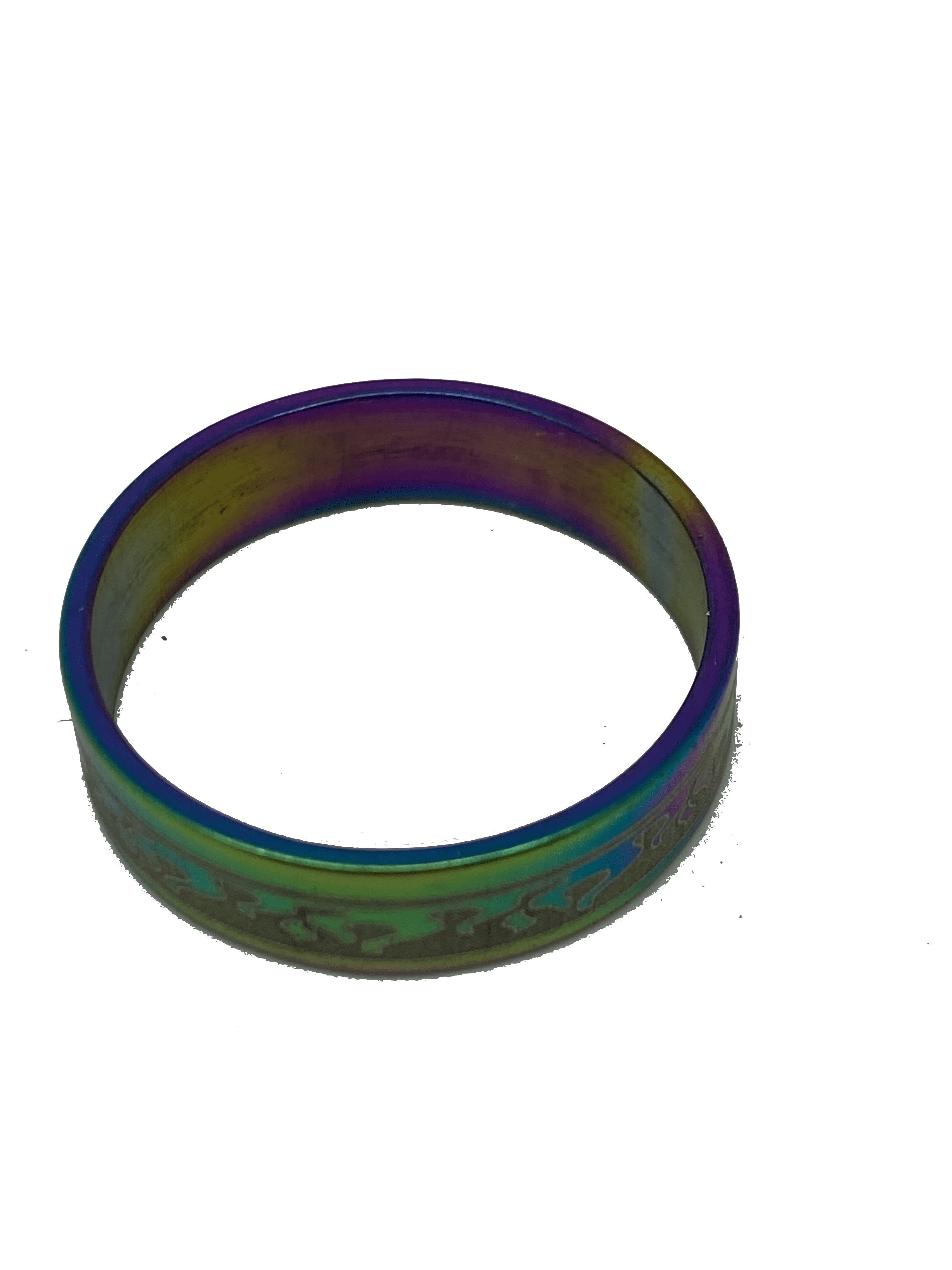 Fire Flames Ring Itanium Multicolor Ring Oil Slick One Piece 139 11 21 Walmart Com