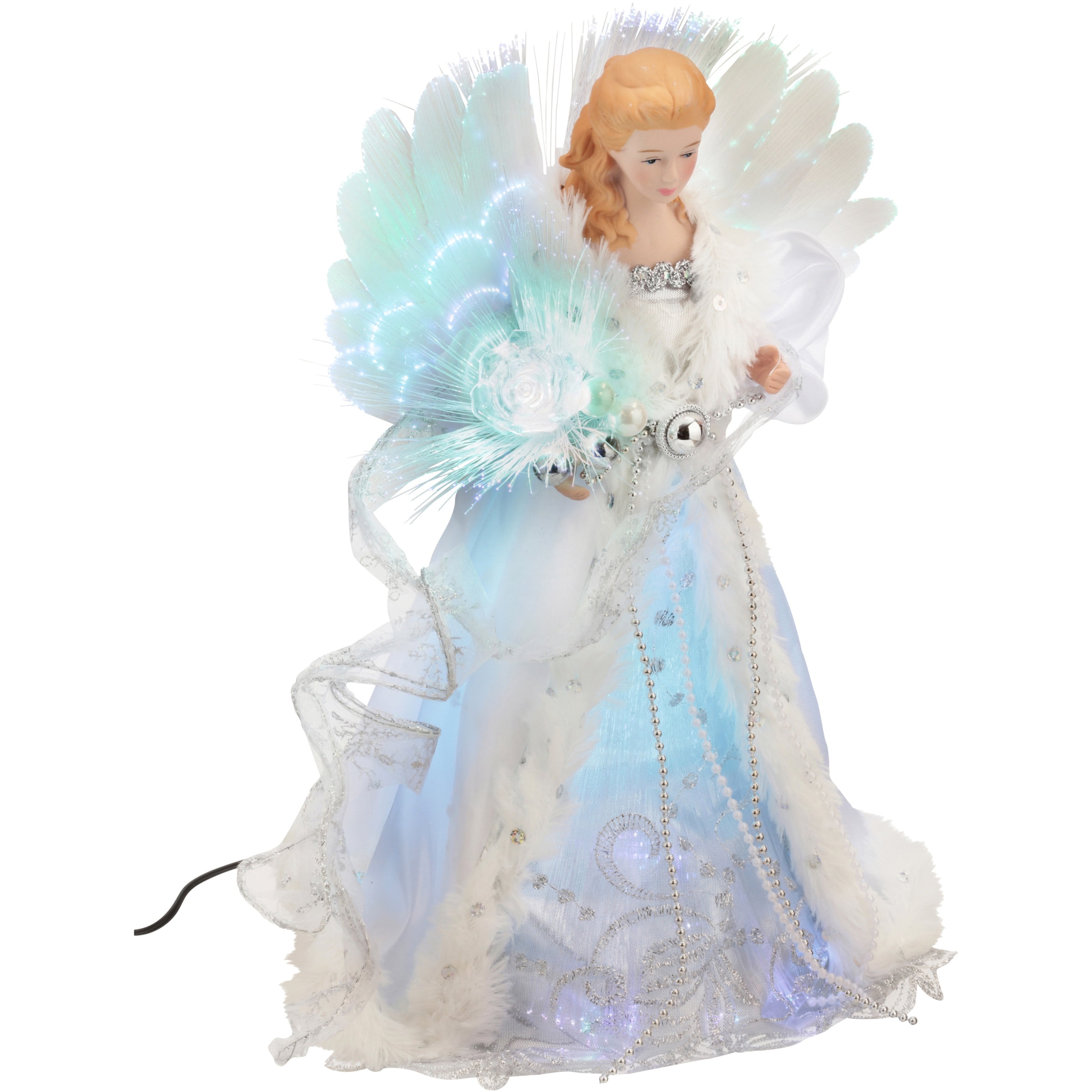 Holiday Time 12 Inch LED Fiber Optic Angel