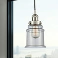 thumbnail image 2 of 616-1PH-AB-G184-Innovations Lighting-Canton - 1 Light Mini Pendant In Industrial Style-11 Inches Tall and 6 Inches Wide-Antique Brass Finish-Seedy, 2 of 7