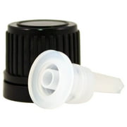 Amber Glass Bottle - 30 ml (1 fl oz) w/ Euro Dropper & Tamper-Evident Cap - Pack of 6