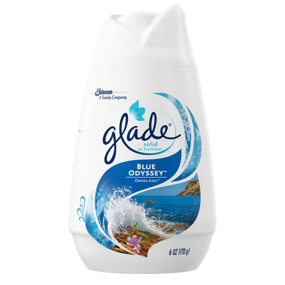 Glade Solid Air Freshener, Blue Odyssey, 6 Ounces
