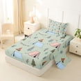 thumbnail image 2 of Erosebridal Happy Camping Tent Twin Sheet Sets 3pcs For Kids Teens,Boys Girls Adventure Theme Tent Bedding, 2 of 5