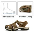 thumbnail image 3 of Sandales Décontractées pour Hommes, Extérieur, Bout Fermé, Randonnée, Légères, Confortables, Chaussures de Pêcheur, Brun, 6.5 US, 3 of 7