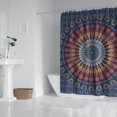 thumbnail image 2 of Nordic Boho Shower Curtain 72x72 Inches Quick-Drying Polyester Fiber for Bathtub with Plastic Rings Bathroom Decor, 2 of 5