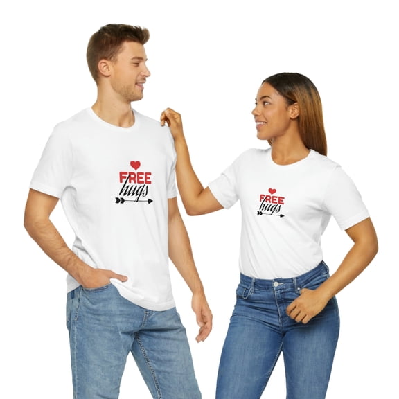 Free Hugs Love It All Unisex Jersey Short Sleeve Tee