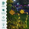 thumbnail image 3 of TiokMc Watering can with Lights,Large Solar Lanterns Outdoor Hanging Waterproof,Decorative Retro Metal Solar Lights, 3 of 8