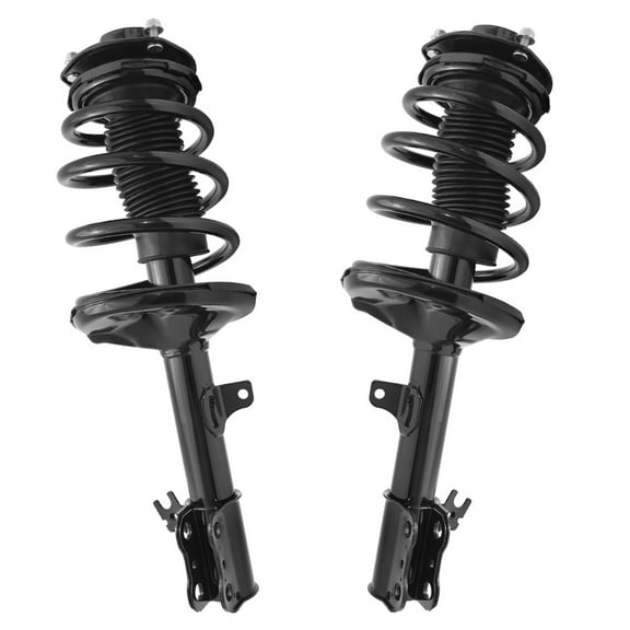 Detroit Axle - 2pc Front Struts for 1999 2000 2001 2002 2003 Lexus RX300, Struts with Coil Spring Complete Struts Assembly Replacement Suspension