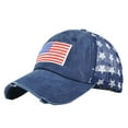 thumbnail image 2 of Lroveb Women Men Baseball Caps Sun Hat Star Embroidery Cotton Cap Trucker Adjustable Hip Hop Hat, 2 of 9