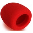 thumbnail image 2 of Foam Windscreen, Red, 2 of 3