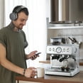 thumbnail image 6 of KNDKO Espresso Machine with Grinder & Milk Frother Steam Wand, 20 Bar Automatic Coffee Maker for Espresso/Cappuccino/Latte/Mocha, 6 of 11