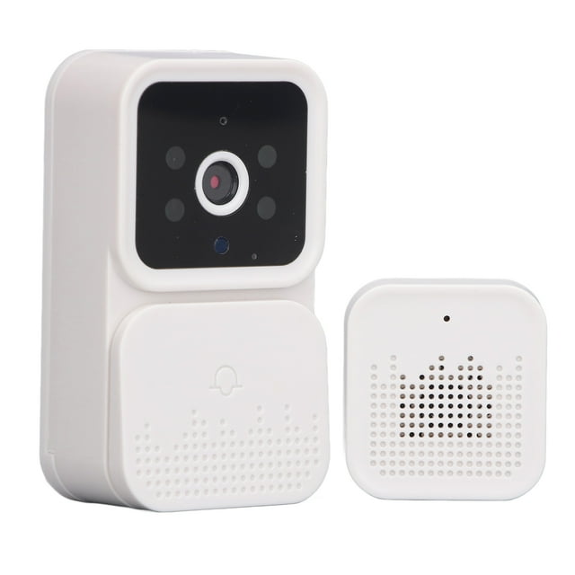 Timbre inalámbrico Wifi, timbre de puerta inalámbrico Wifi con control remoto, timbre de puerta inalámbrico real, intercomunicador bidireccional, rendimiento sólido