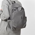 thumbnail image 5 of 18in Backpack,Cute Laptop Bookbag for Women College Aesthetic  Bag Travel Mochilas Niñas, Khaki Beige 1pc, 5 of 9