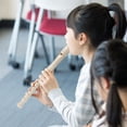 thumbnail image 3 of QUMIIRITY Musical Instruments for Kids 2Sets Beige Clarinet with Smooth Surface 12.6x1.2in, 3 of 8