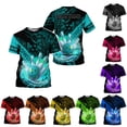 thumbnail image 2 of Personalized Bowling 3D Shirt for Men Women, Custom Name and Team Name Bowler Gift shirt, 3D All Over Printed Shirt (Grey, S), 2 of 10