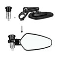 thumbnail image 2 of Motorcycle Handlebar Reflective Rearview Side Mirror For Indian Ftr1200 S Carbon / Rally Chief Vintage Scout Roadmaster Chief, 2 of 4