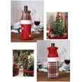 thumbnail image 4 of Kearding Copo de nieve cubierta de botella de vino Cordón de Navidad rejilla de encaje bolsa de champán hogar de comedor ropa fiesta Año Nuevo Kits de decoración para fiestas Tipo 2 Kearding HA068245-02, 4 of 6