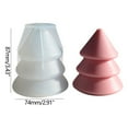 thumbnail image 2 of XEOVHV Christmas Candle Molds, 3D Christmas Silicone Mold for Candle, Epoxy Resin Casting, Xmas Winter Home Decor, 2 of 5