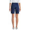 thumbnail image 2 of Lands' End Women's High Rise Sport Knit Elastic Waist Denim Jean Shorts, 2 of 3