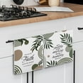 thumbnail image 3 of Sage Green Boho Christian Kitchen Towels Set of 4, Bible Verse Scripture Decorative Hand Towels for Bathroom, Inspirational Religious Dish Towels, Boho Kitchen Bathroom Decor, 18x26 Inch, 3 of 5