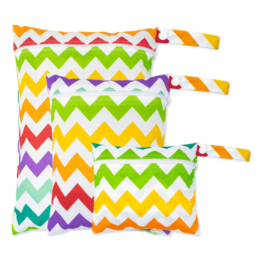 MISSMILE Wet Bag,Versatile Wet Bags for Baby,Convenient Dry Bag for Travel,Compact Waterproof Wet Bag for Baby Essentials