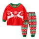 thumbnail image 1 of Conjunto de pijama navideño para niños, conjunto navideño de dos piezas para niños y niñas, 1 of 5