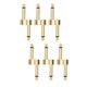 thumbnail image 1 of 6PCS Guitar Effect Pedal Connector Pedal Couplers Connector Plug Metal Solder Connection Coupler Crank Jumper Patch, 1 of 5