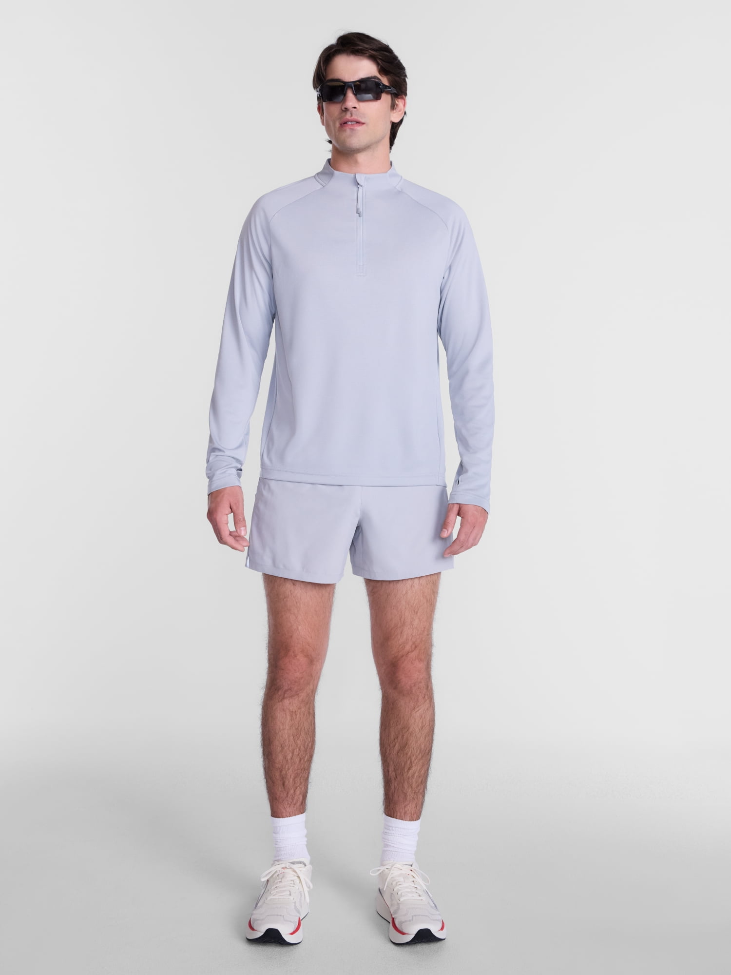 Avia Men's and Big Men's Performance Quarter Zip Pullover, Sizes XS-4XLT