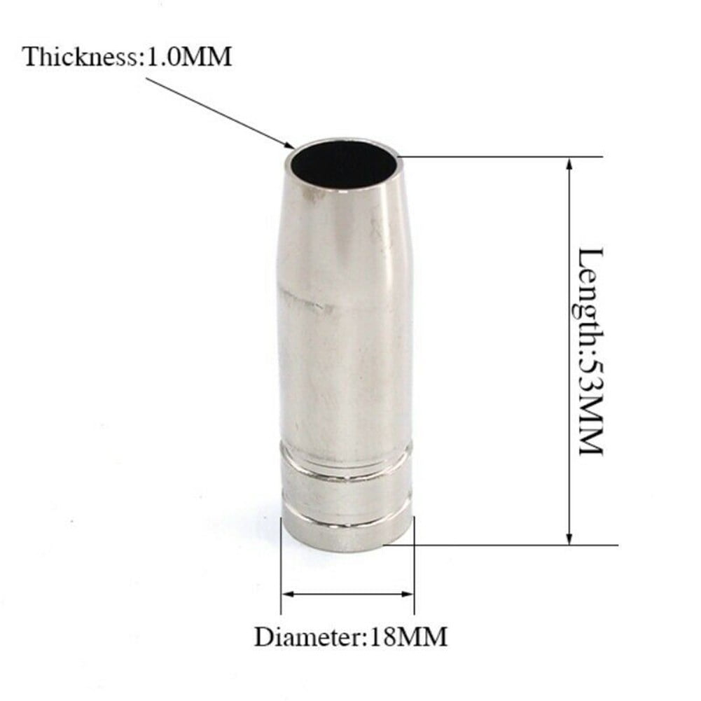 Lot De 3 Accessoires Pour Torche De Soudage MIG Binzel-15AK - Buses Et Embouts De Contact (0.6mm à 1.2mm)