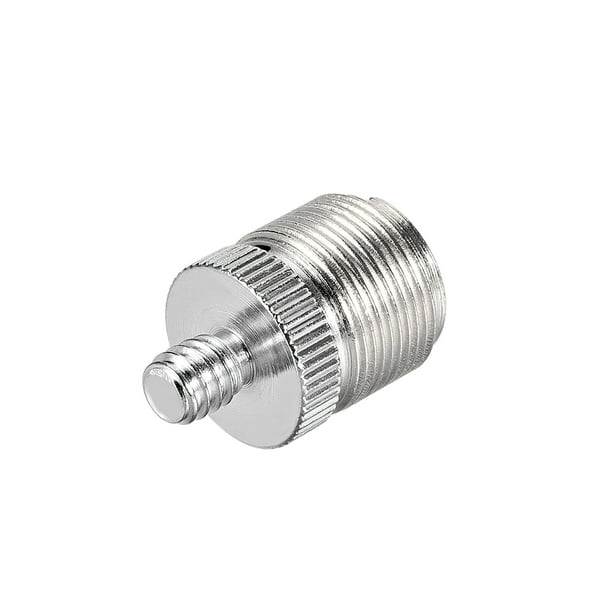 1/4” Male To 5/8" Male Threaded Screw Adapter For Microphone Tripod