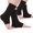 2 Pairs Black, variant on 3 Pairs Ankle Brace Compression Sleeves - 8-15 mmhg Open Toe Compression Socks with Arch Support for Women & Men , Relief for Swelling, Plantar Fasciitis, and Sprains – Step into Comfort and Stability