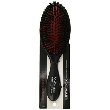 Scalpmaster Boar Bristle Cushion Hair Brush Walmart Com