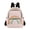 Hand-painted Rainbow, variant on JIALIOU Mini Backpack Purse for Women Quilted Casual Daypack Small Travel Shoulder Bag, Light Sky Blue