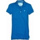 thumbnail image 1 of Aeropostale Womens Uniform A87 Polo de 3 botones, azul, grande, 1 of 1
