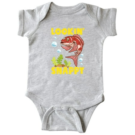 

Inktastic Red Snapper Funny Fish Gift Baby Boy or Baby Girl Bodysuit