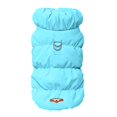 thumbnail image 2 of Winter Warm Dog Jacket for Small Medium Dogs Cats Cold Weather Coats with Harness Paded Dogs Fleece Vest Waterproof Windproof Dog Snow Jacket Pet Puppy Clothes, 2 of 9