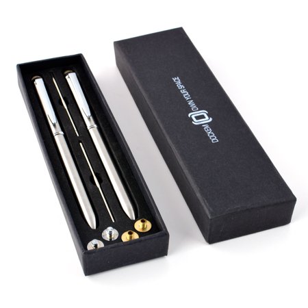 Executive Pen and Microfiber Stylus Gift Box; 2 Color Ink Combo