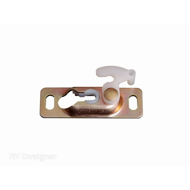 RV Designer Plaque de Montage à Rouleau pour Porte Intérieure H529 Utilisée sur Portes Coulissantes Ou Style Pocket; Ensemble de 2