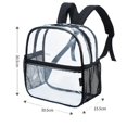 thumbnail image 3 of Clear Backpack Kids, Backpack Bag Transparent For And Girls Boys, 3 of 4