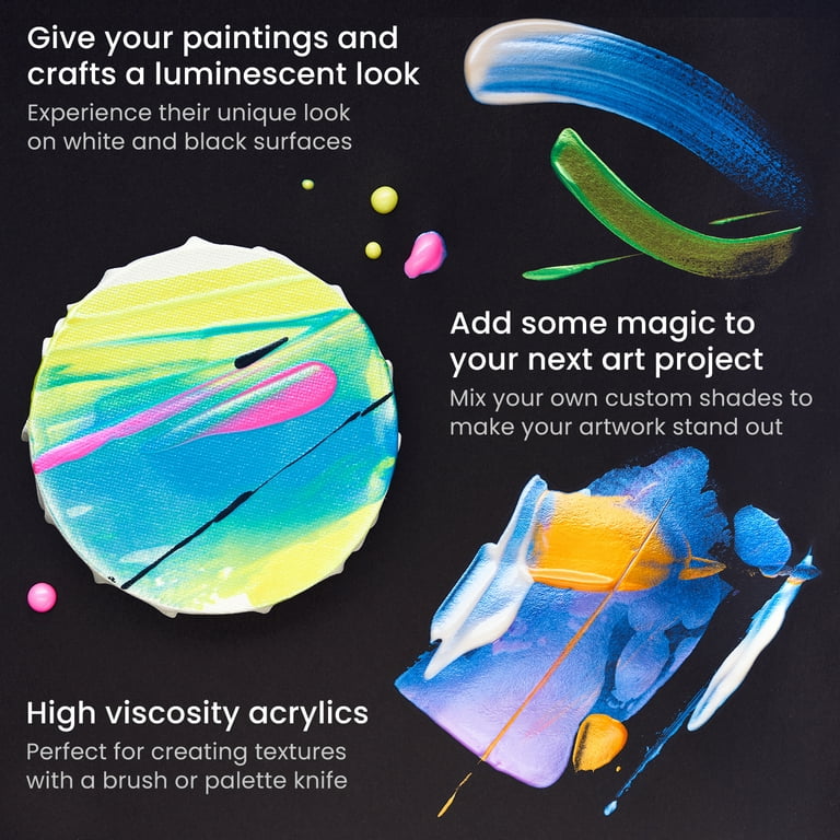 Best Iridescent Mediums for Acrylic Paints –